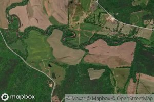 Satellite map of the Butler Branch
