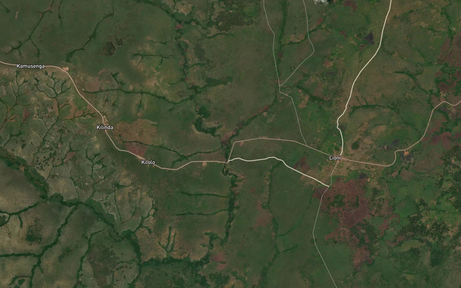 Satellite map of the Talala