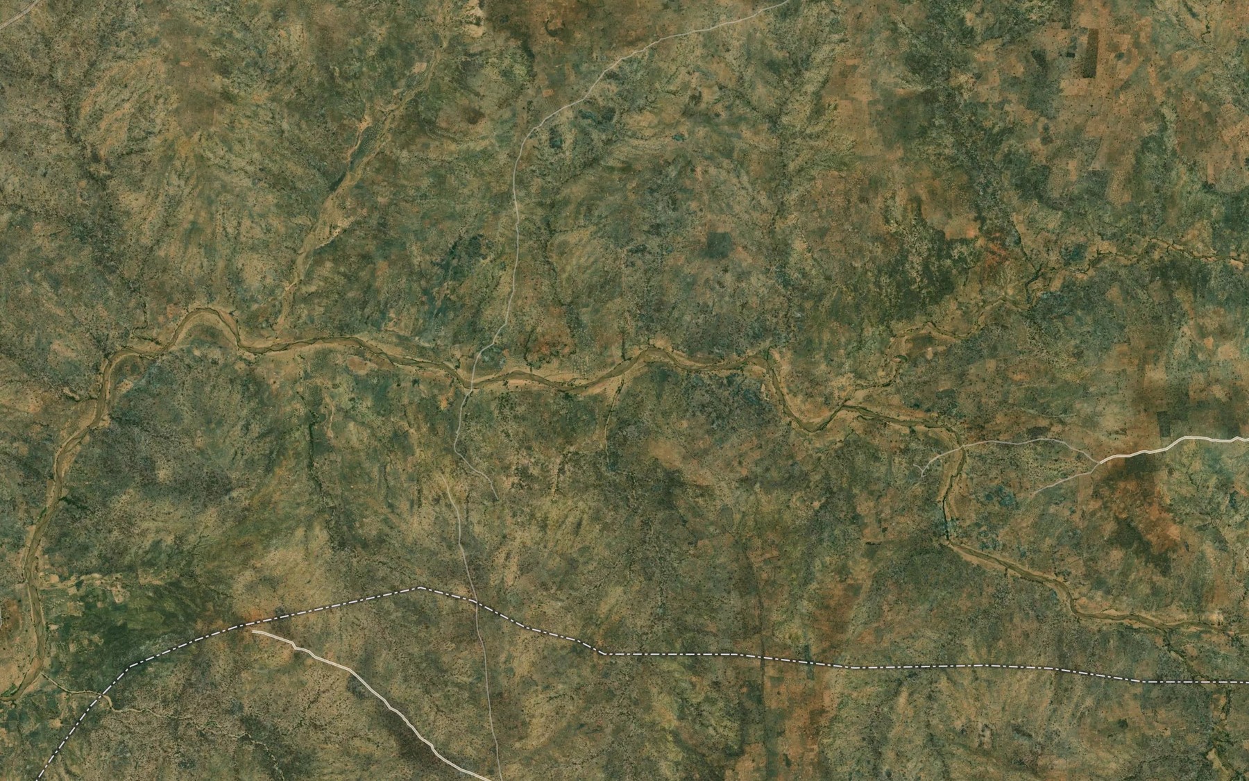 Satellite map of the Rafin Dasha