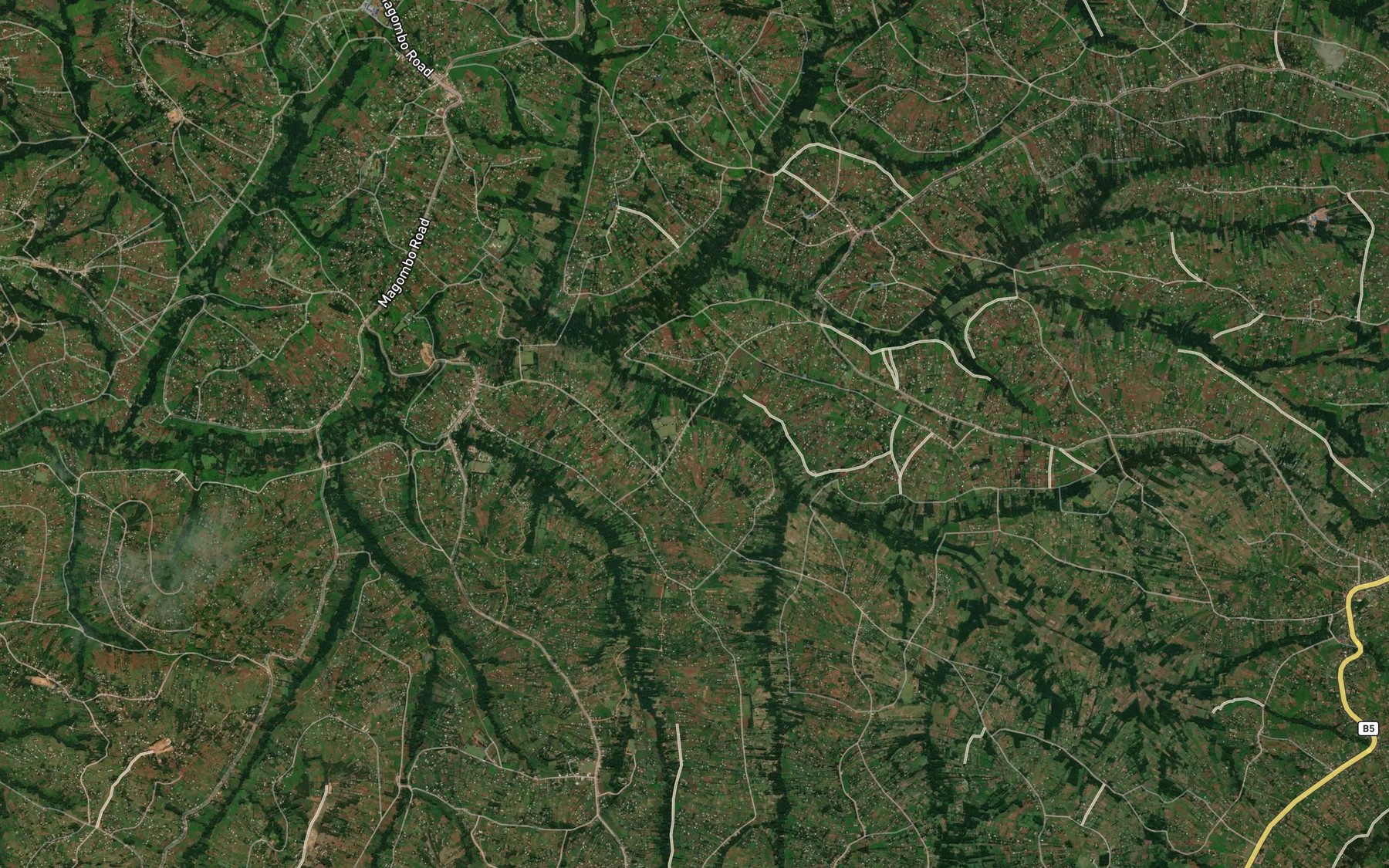 Satellite map of the Mochenwa