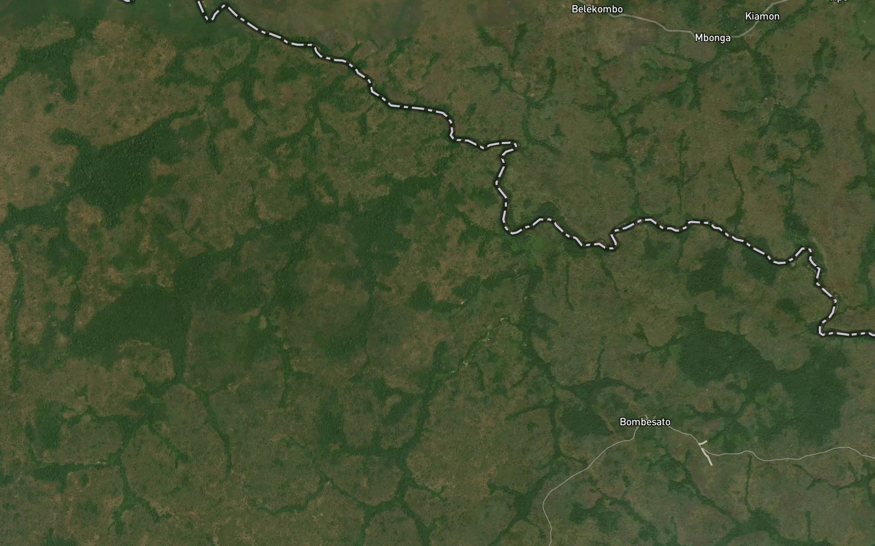 Satellite map of the Luma