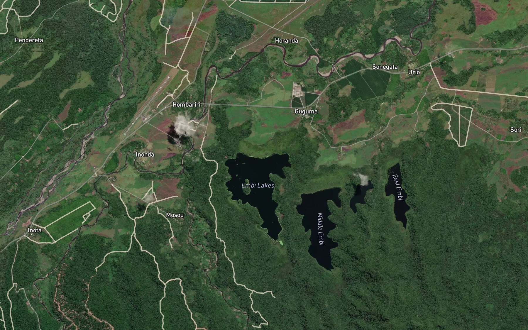 Satellite map of the Big Embi