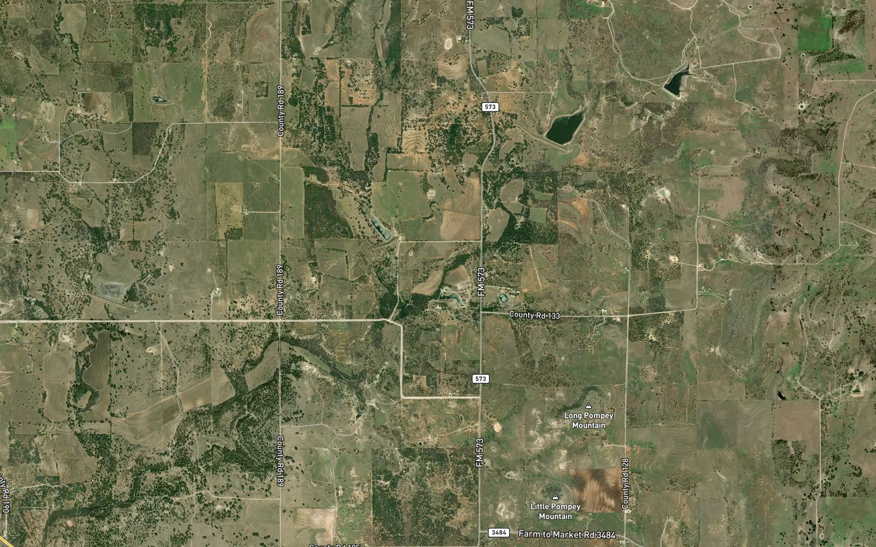 Satellite map of the Lethco Lake