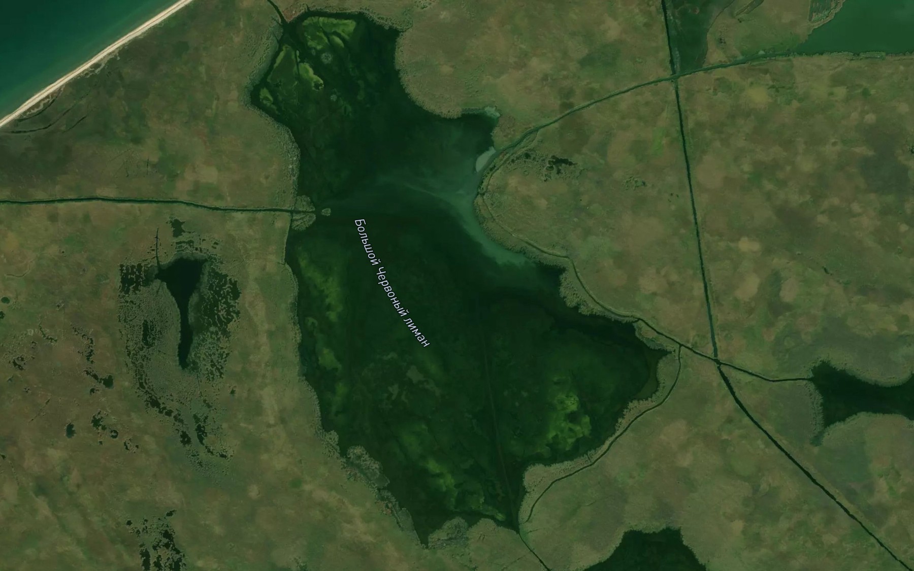 Satellite map of the Liman Bol'shoy Chervonnyy