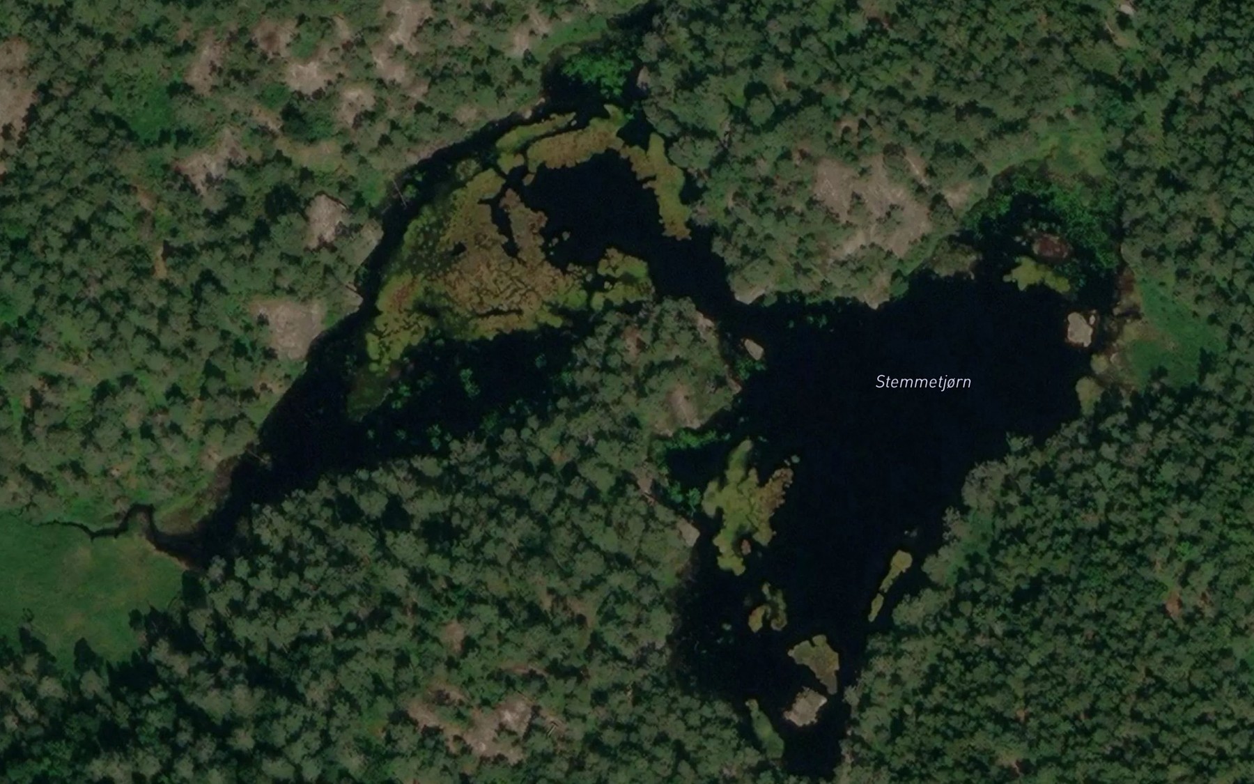 Satellite map of the Stemmetjorn