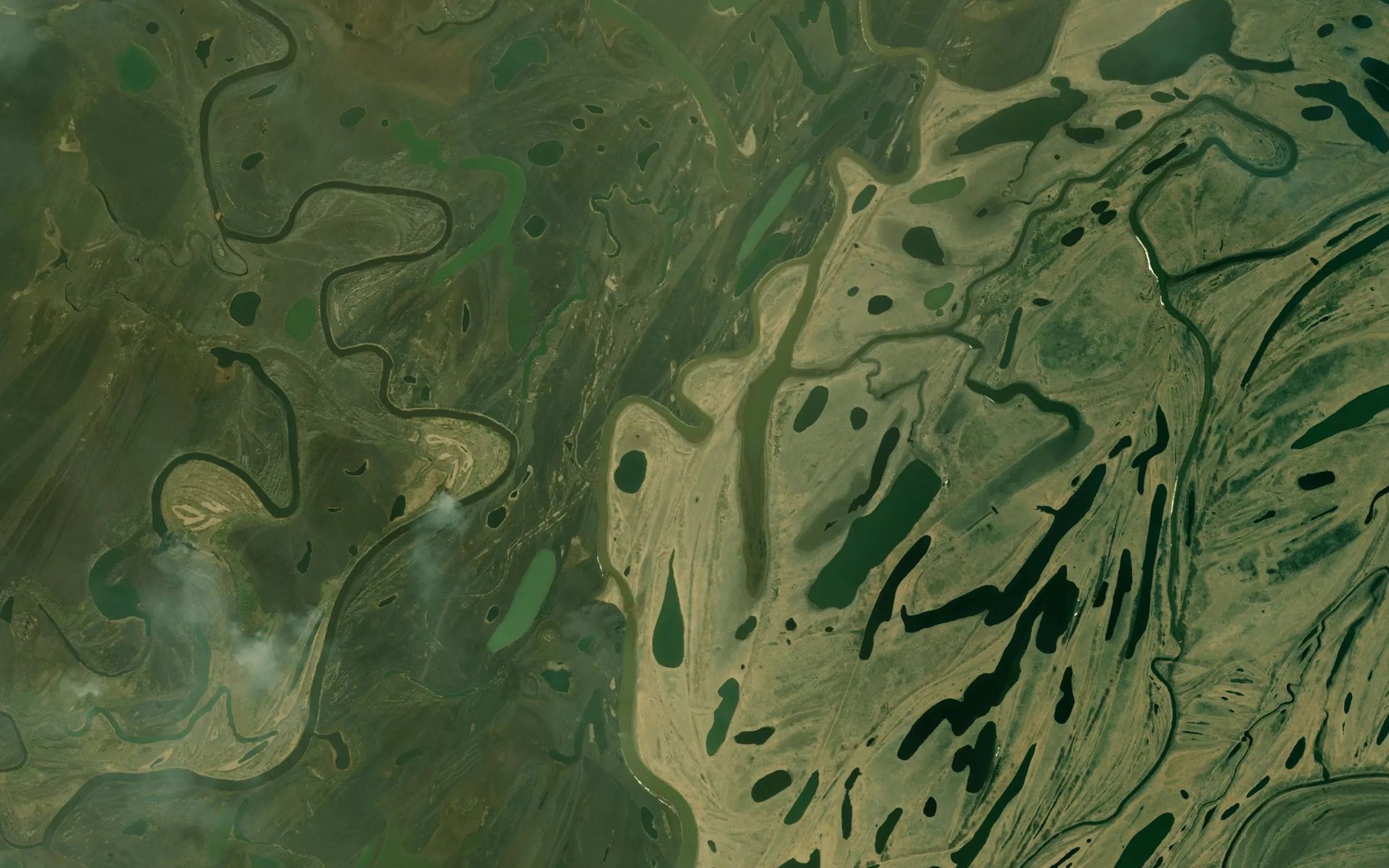 Satellite map of the Zaliv Dosimi