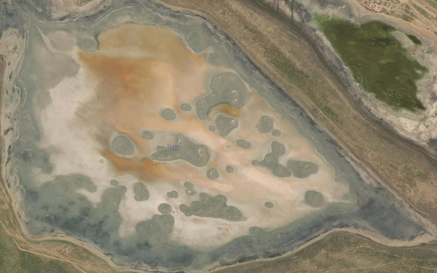 Satellite map of the Ozero Dole