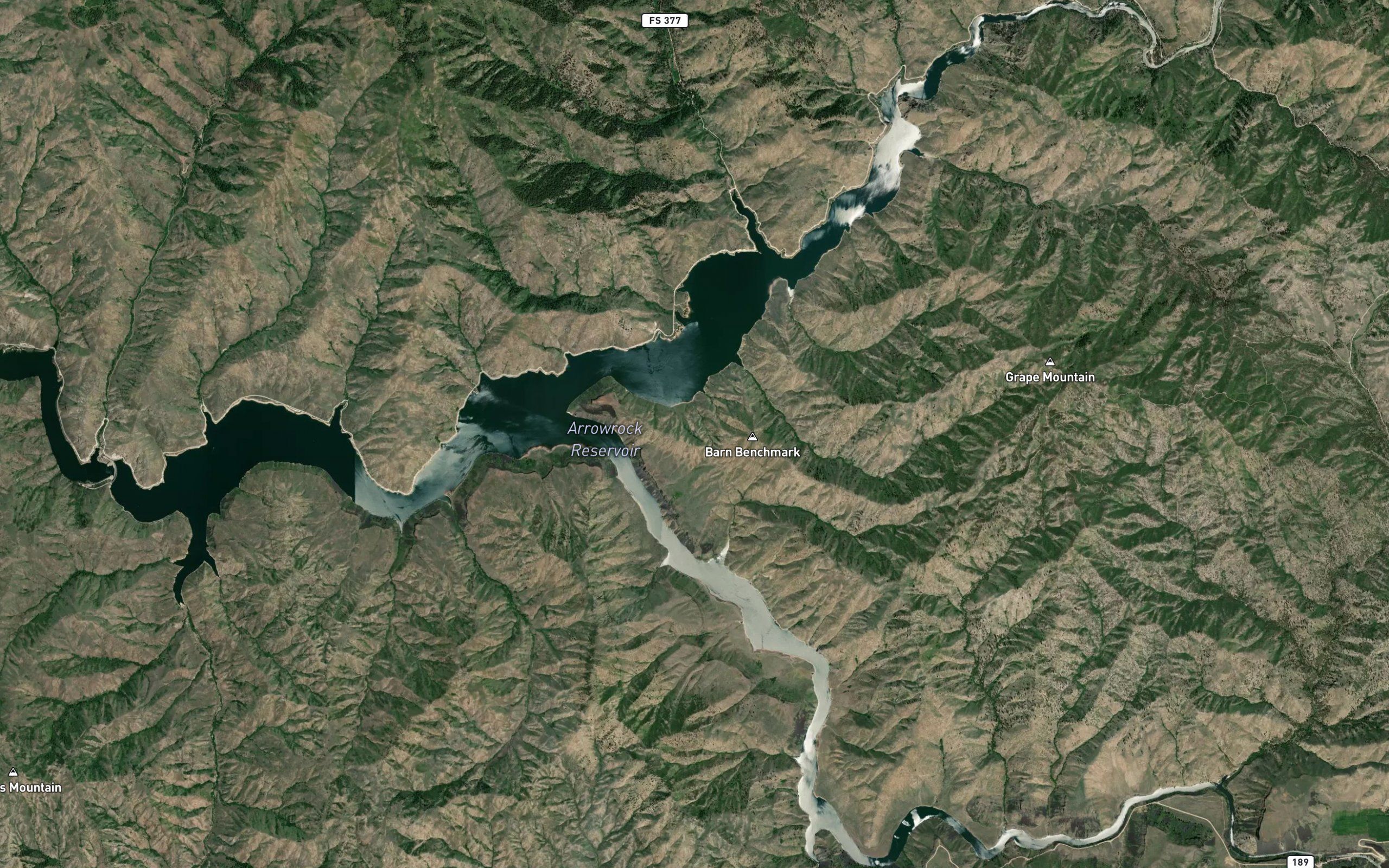 Arrowrock Reservoir