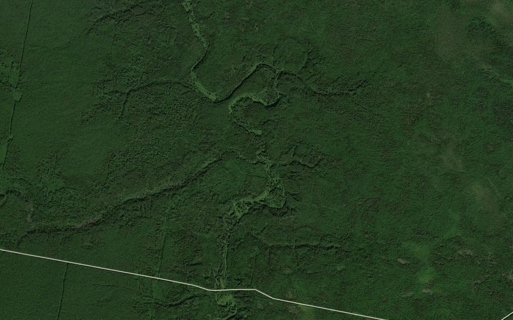 Satellite map of the Non