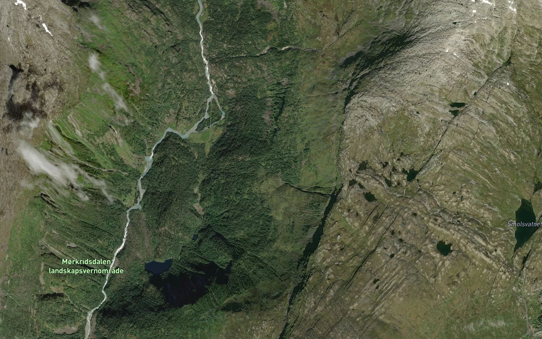 Satellite map of the Raselvi