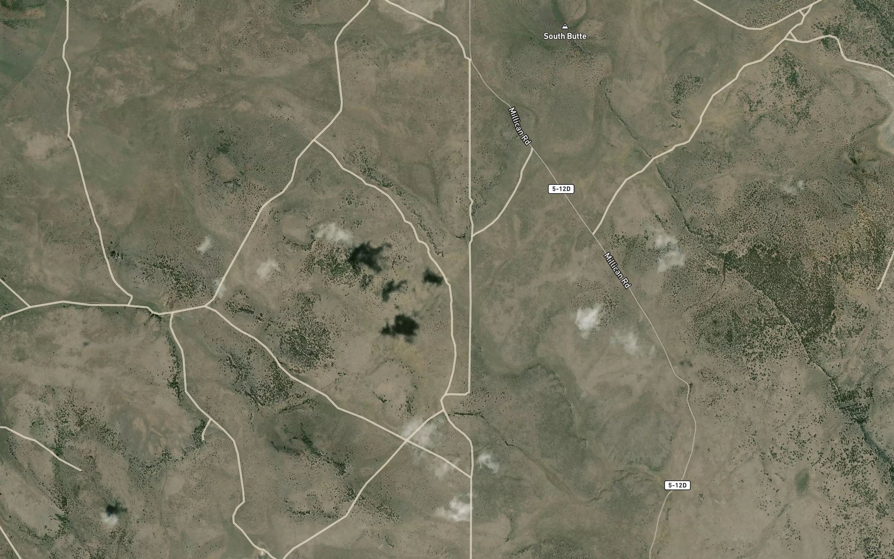 Satellite map of the East Reservoir
