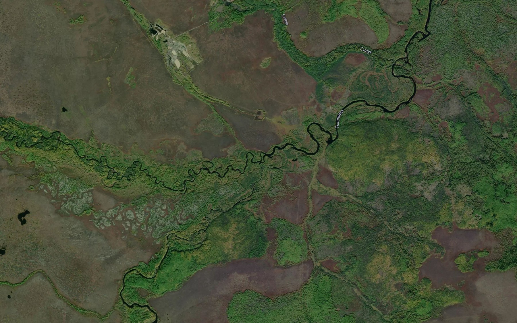Satellite map of the Pravaya Tyvlinka