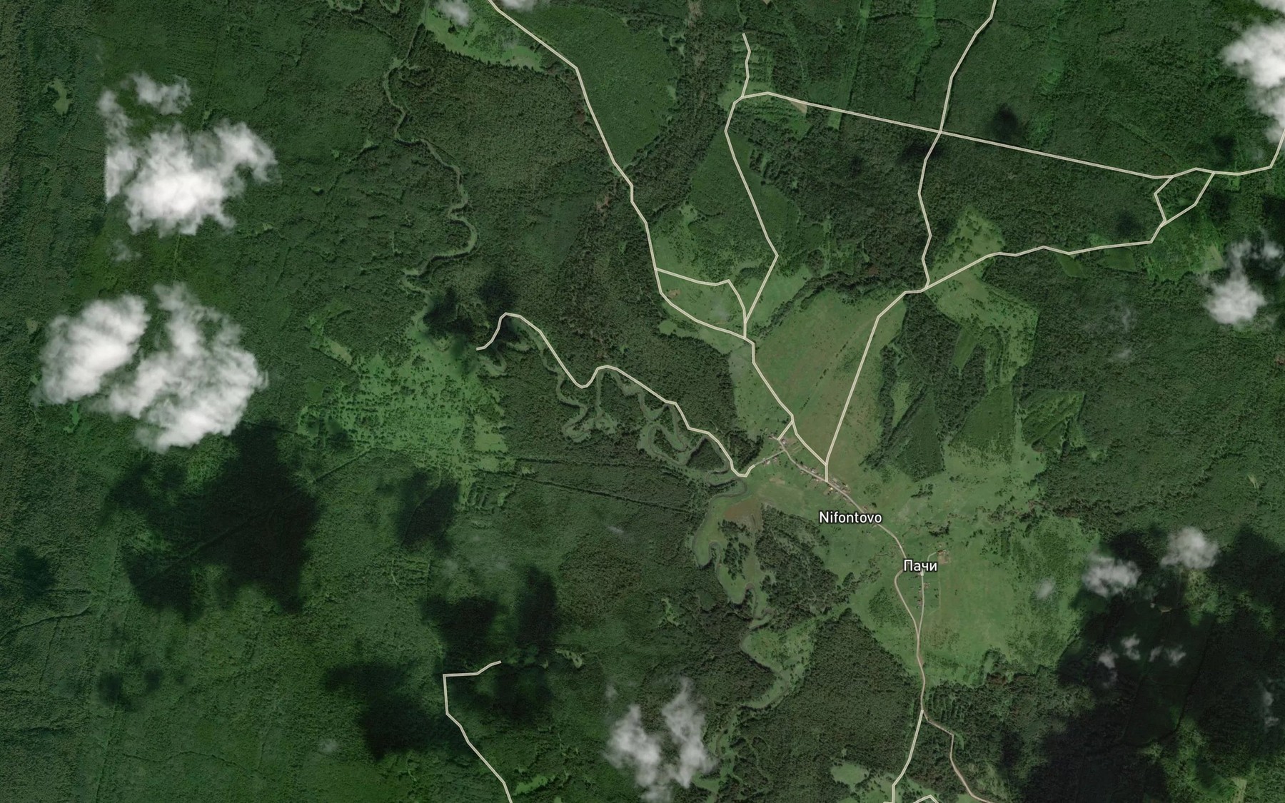 Satellite map of the Torkashor