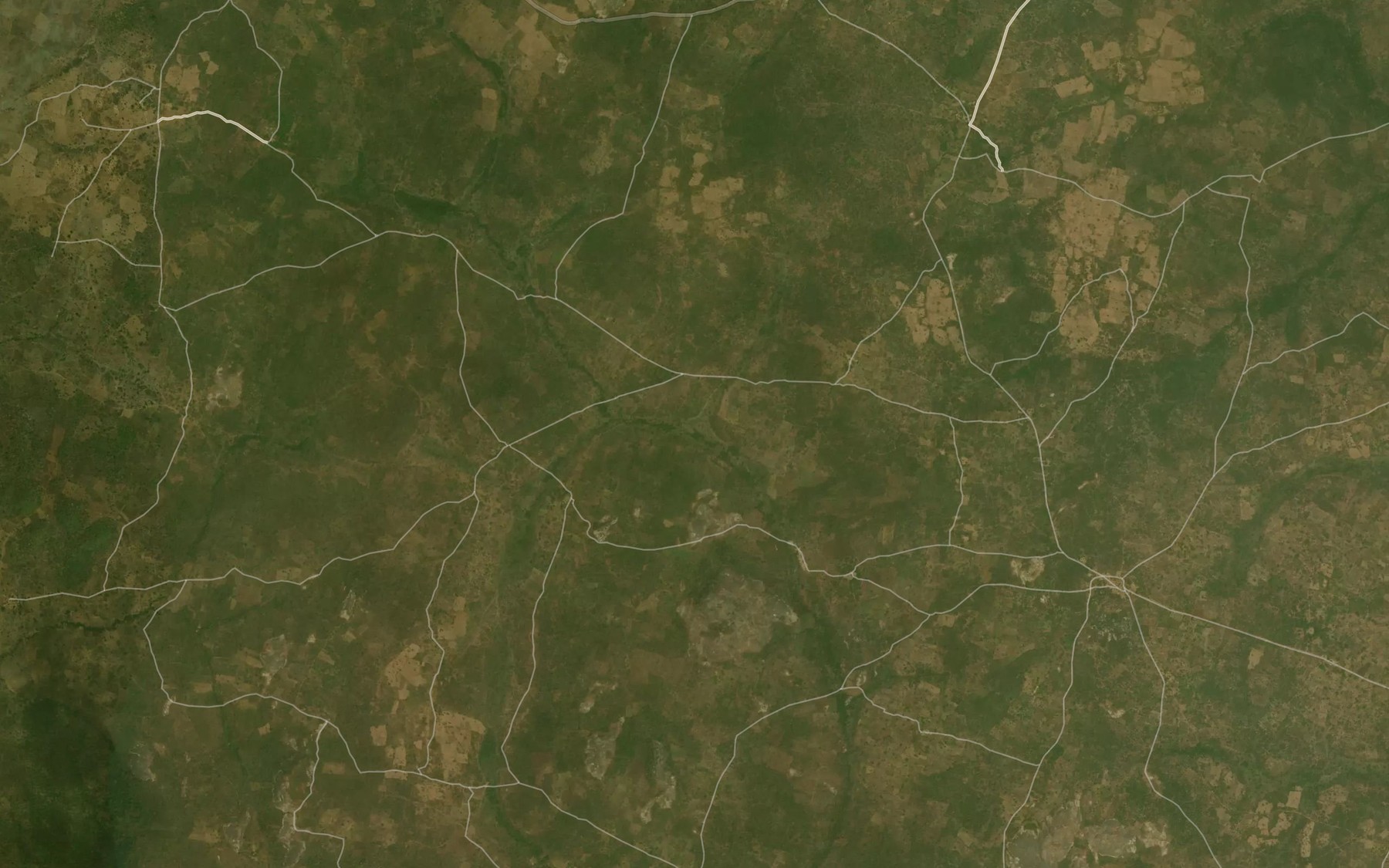 Satellite map of the RiverOnigun