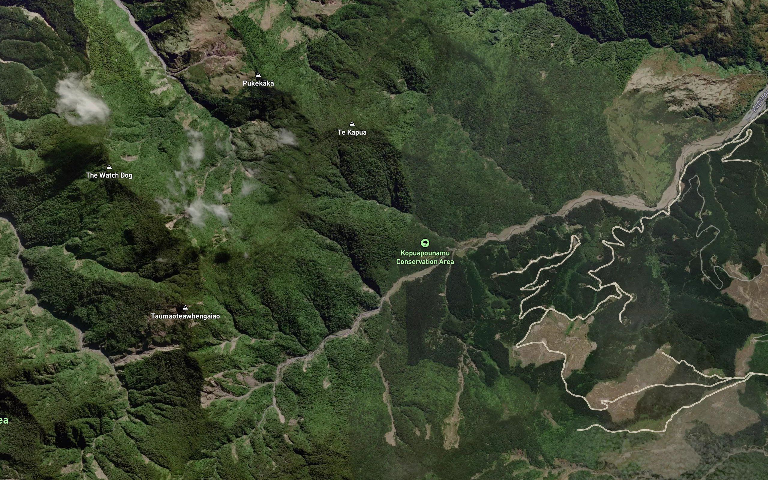 Kopuapounamu River