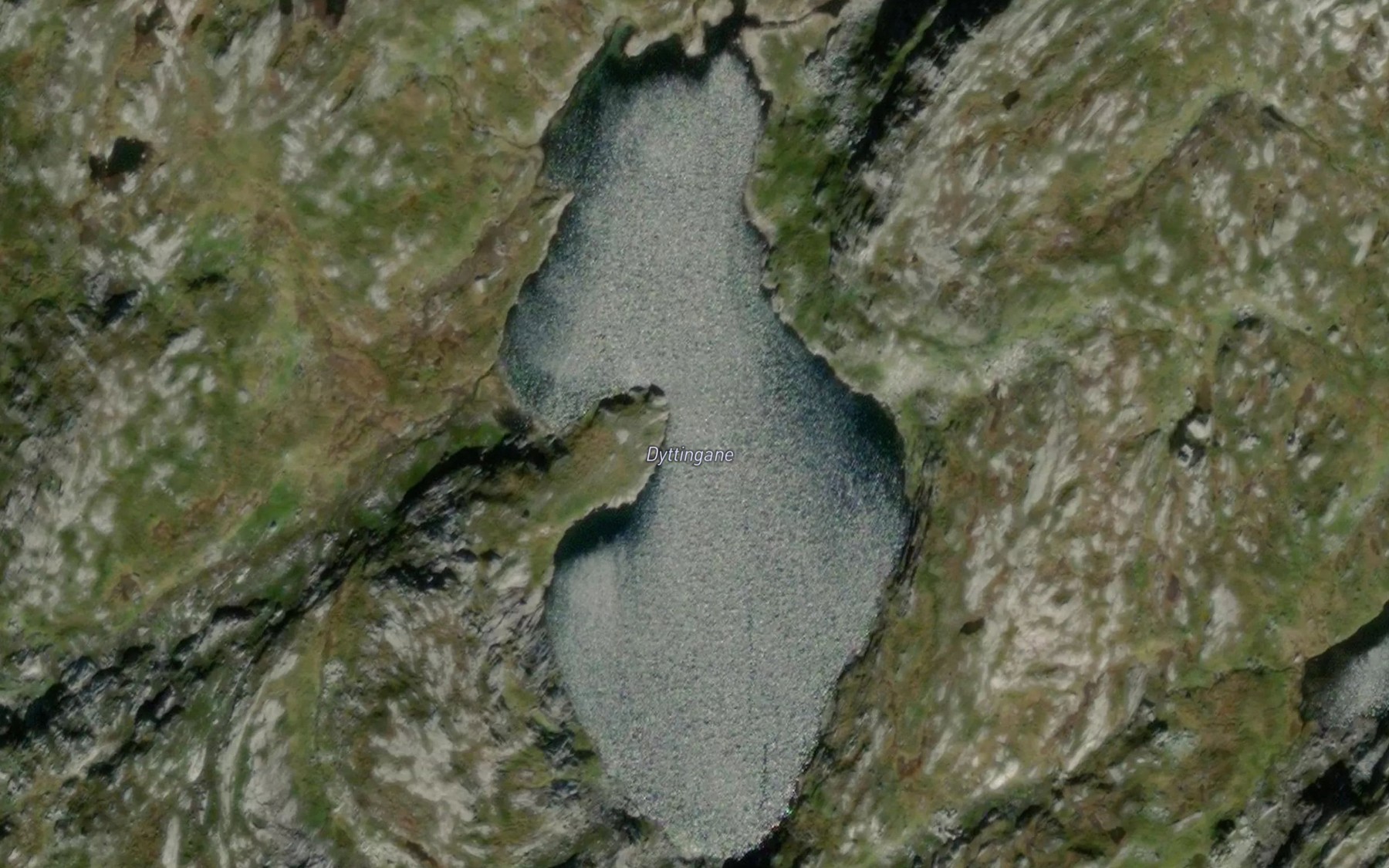 Satellite map of the Dyttingane