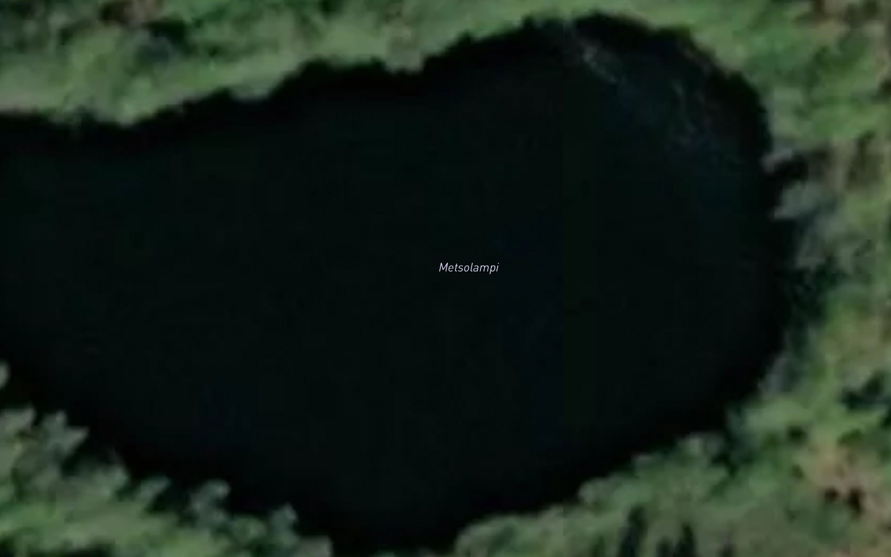Satellite map of the Metsolampi