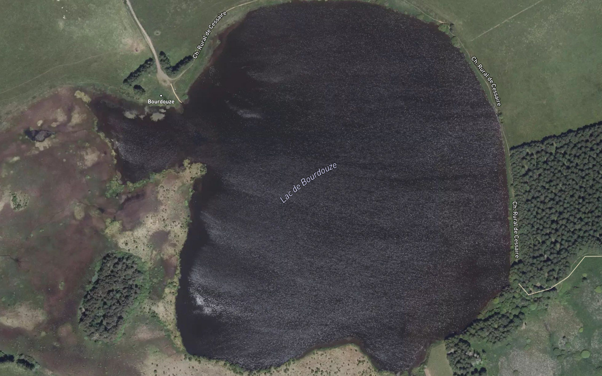 Lac de Bourdouze