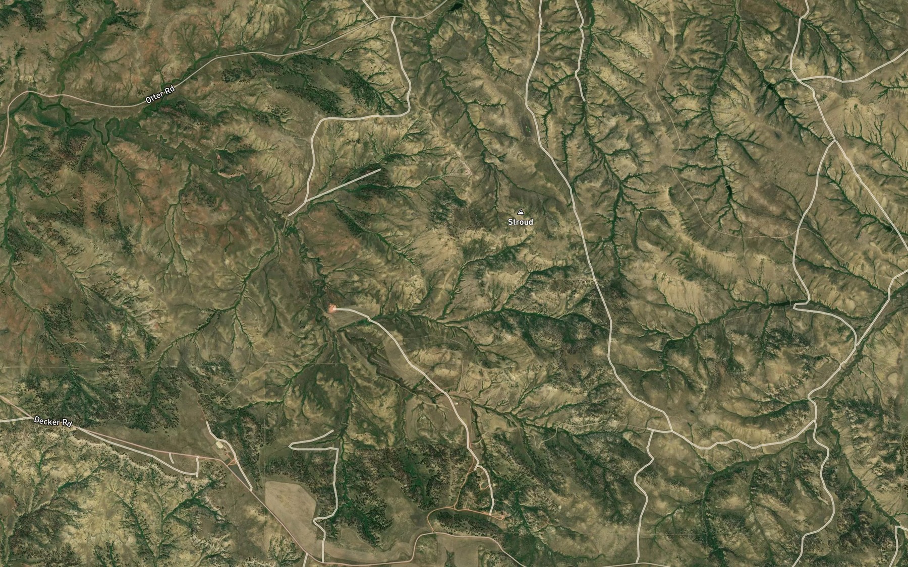 Satellite map of the 08S44E07ABBC01 Spring