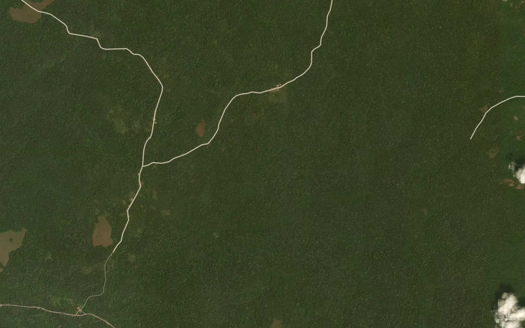 Satellite map of the Niambang