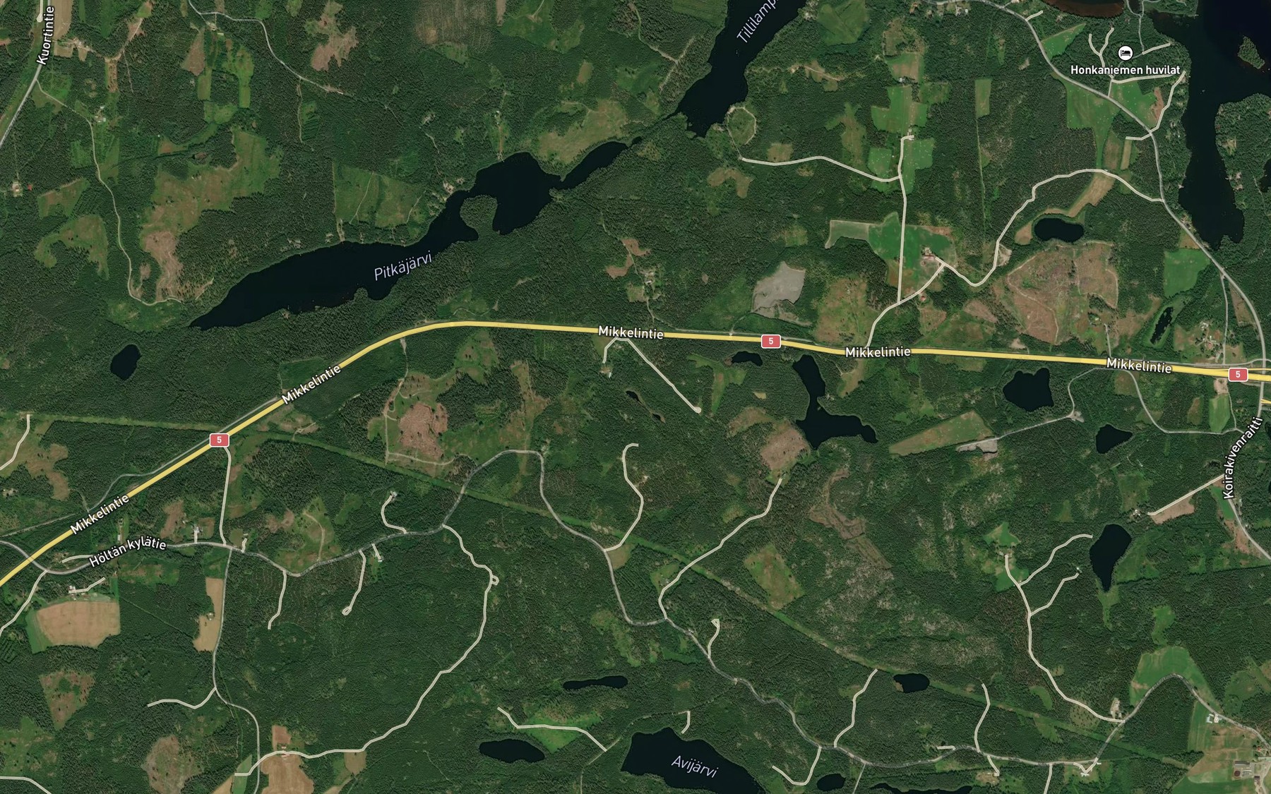 Satellite map of the Terrilammit