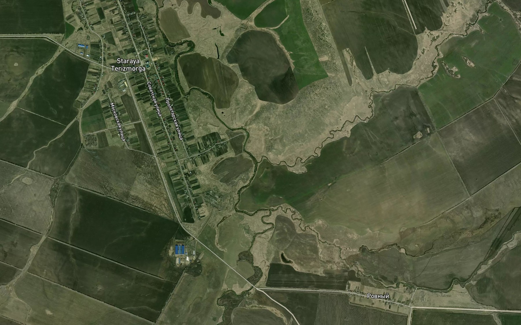 Satellite map of the Shalma
