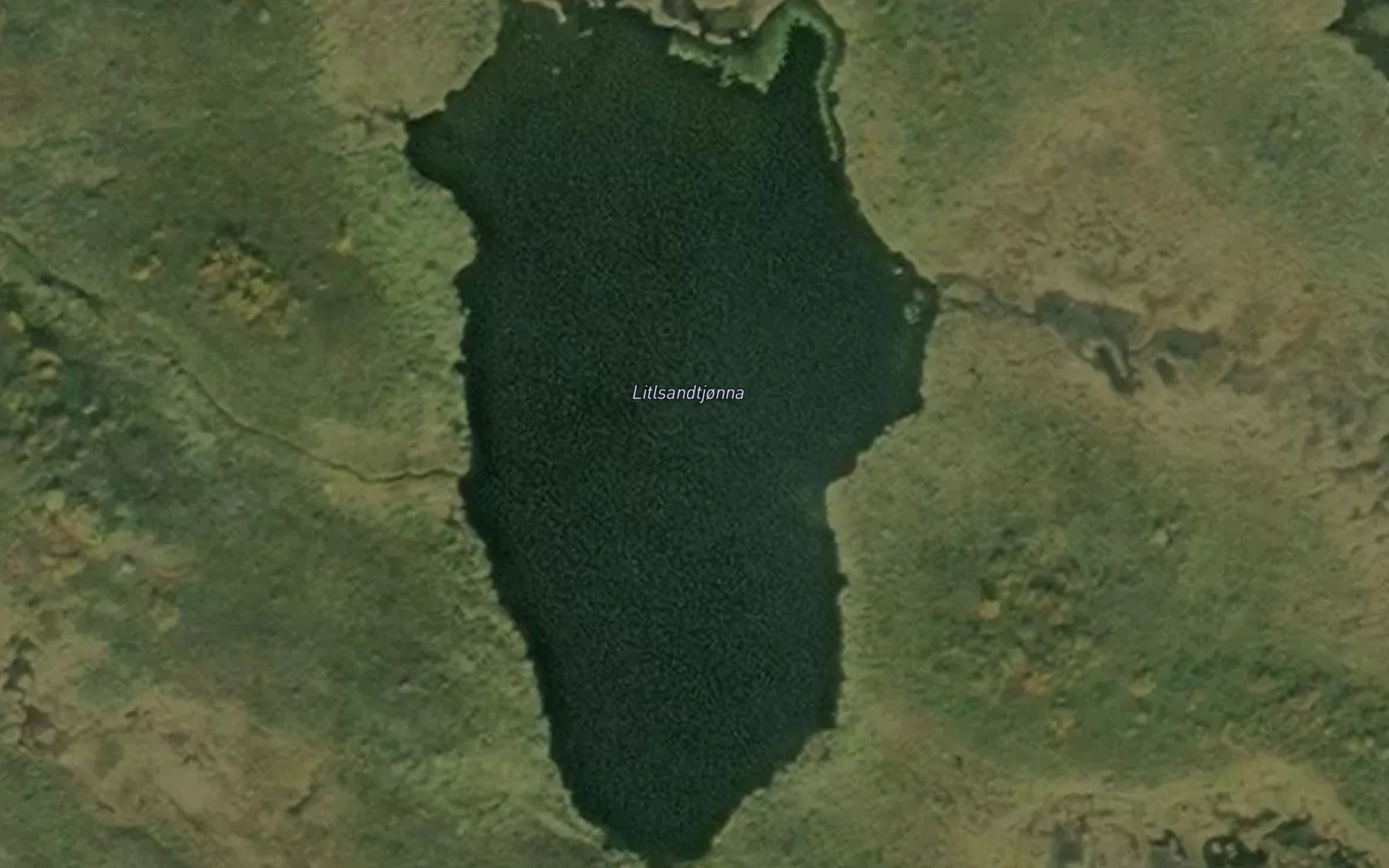 Satellite map of the Sandtjorna,l