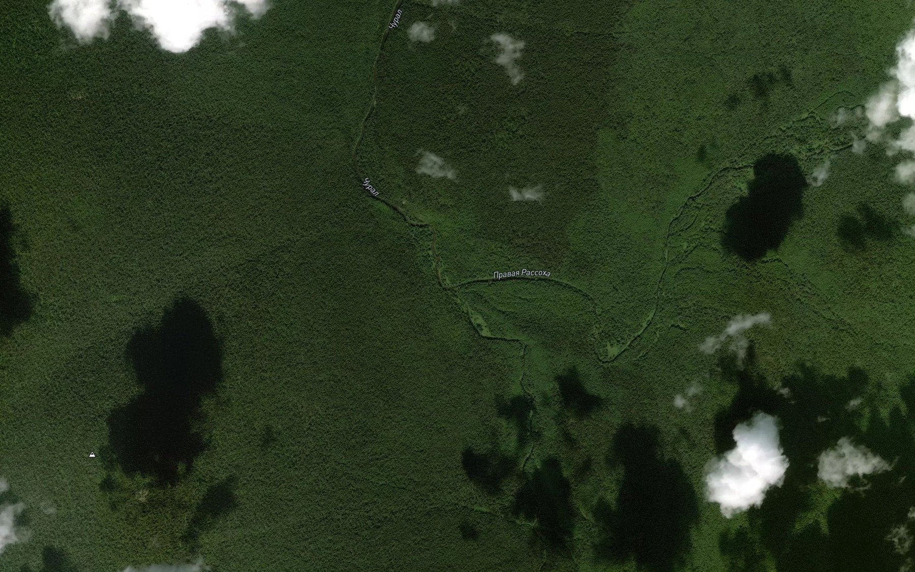 Satellite map of the Pravaya Rassokha