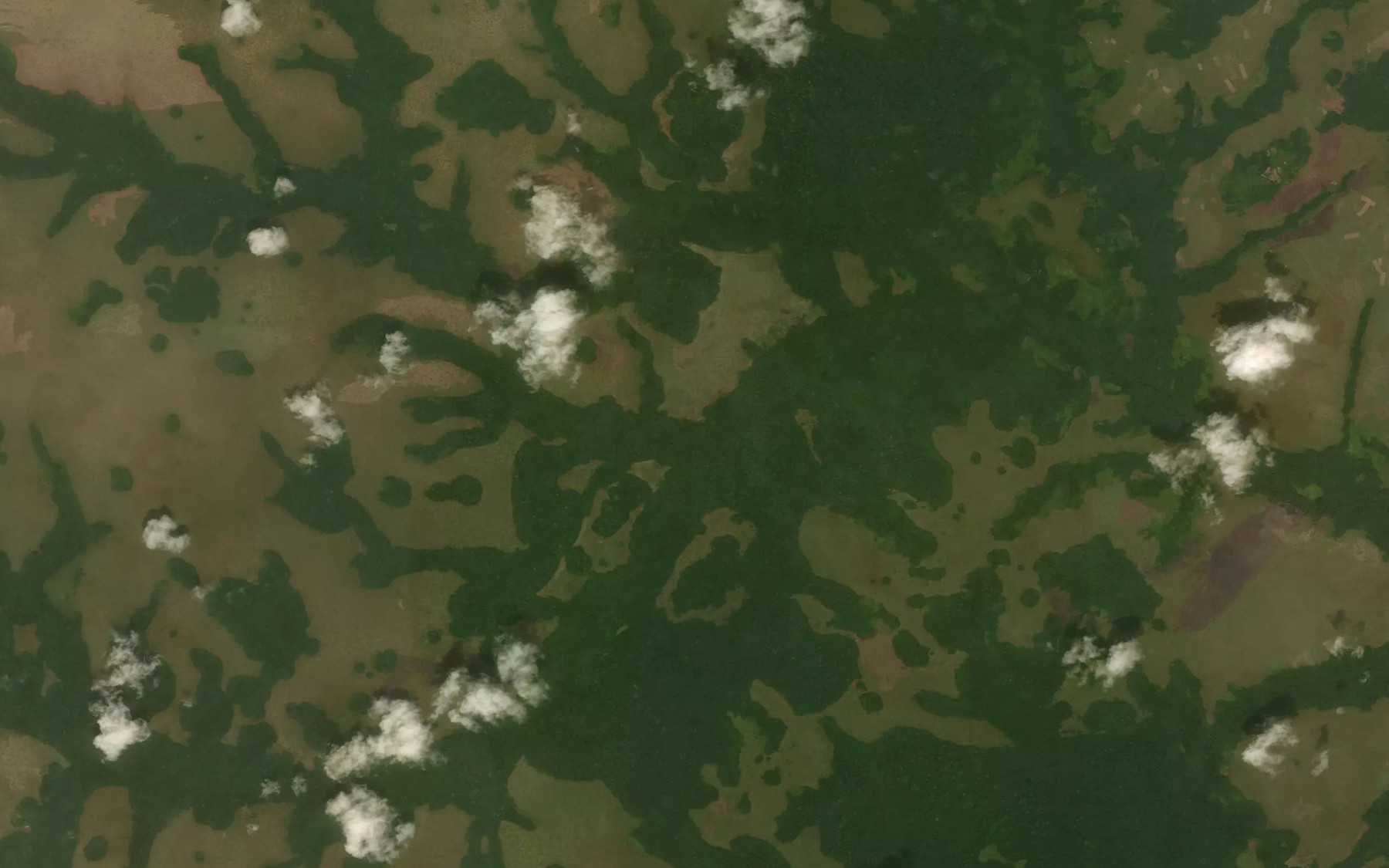 Satellite map of the Nda