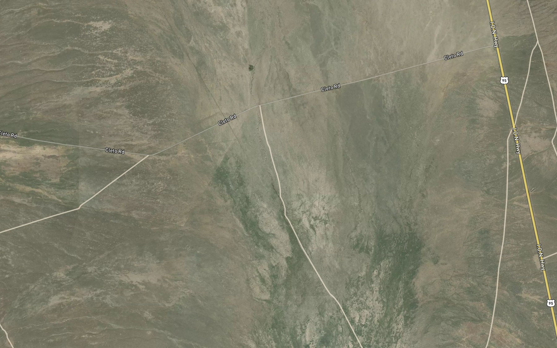 Satellite map of the Bowden Waterhole