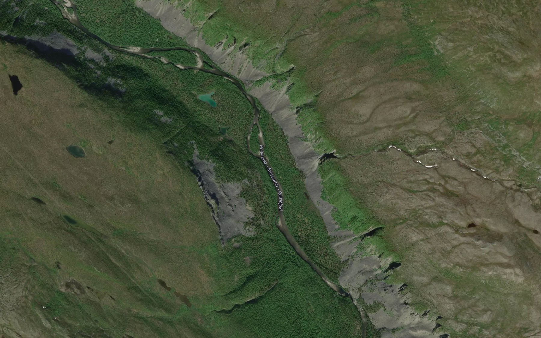 Satellite map of the Nokinivat