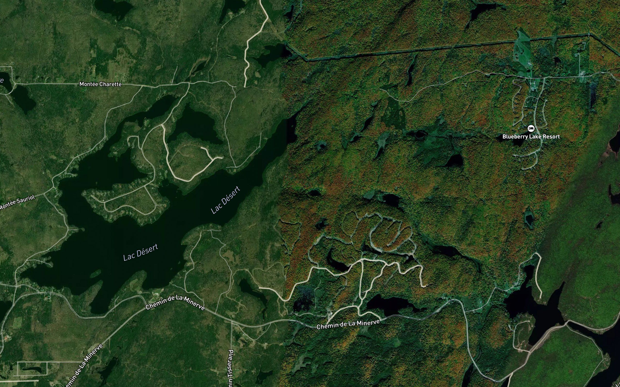 Petit lac du Rat Musque
