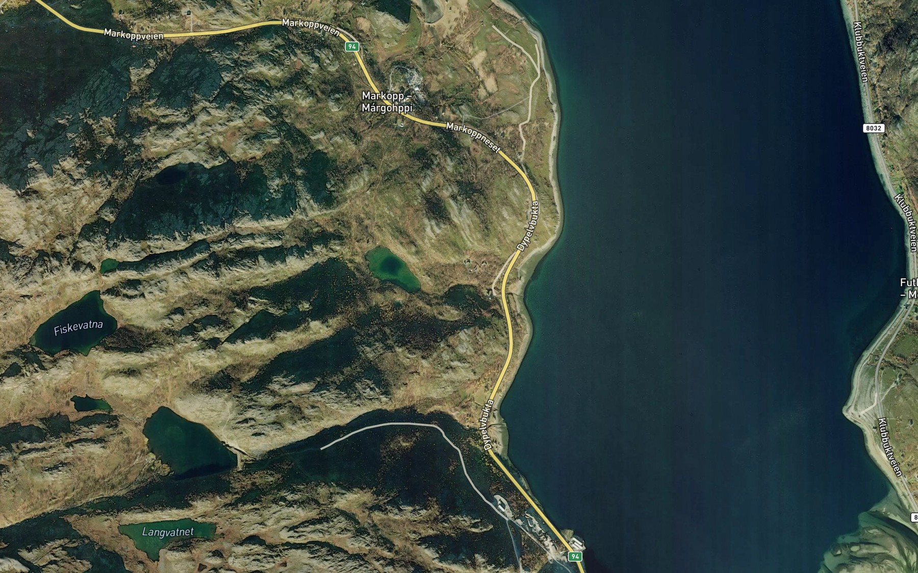 Satellite map of the Garhatjakka