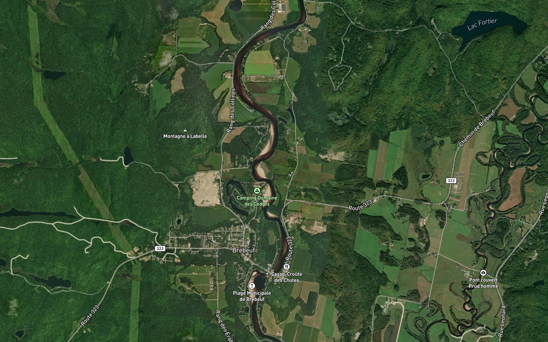 Satellite map of the Cours d'eau Constantin