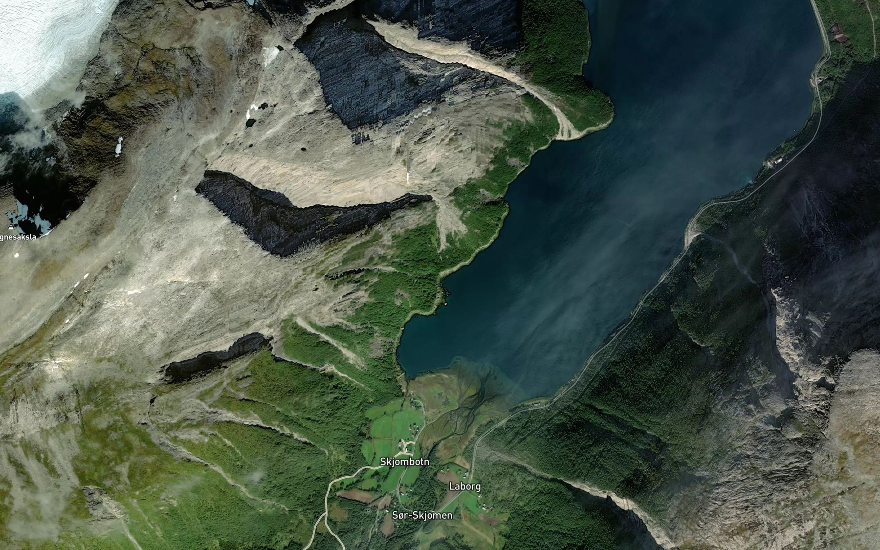 Satellite map of the Per Lapp-vika