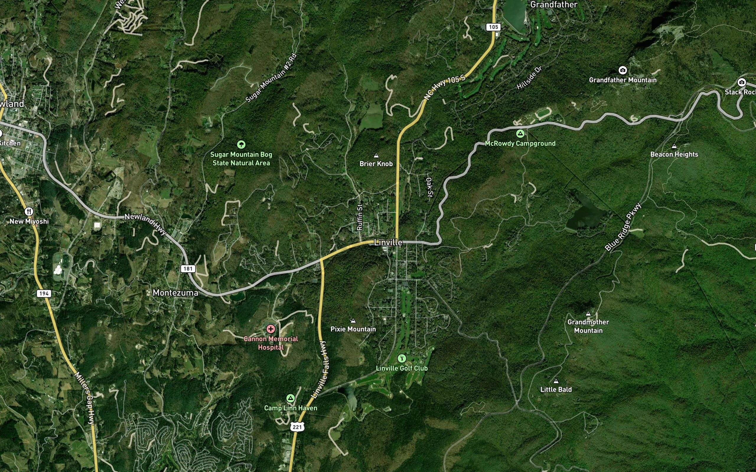 West Fork Linville River