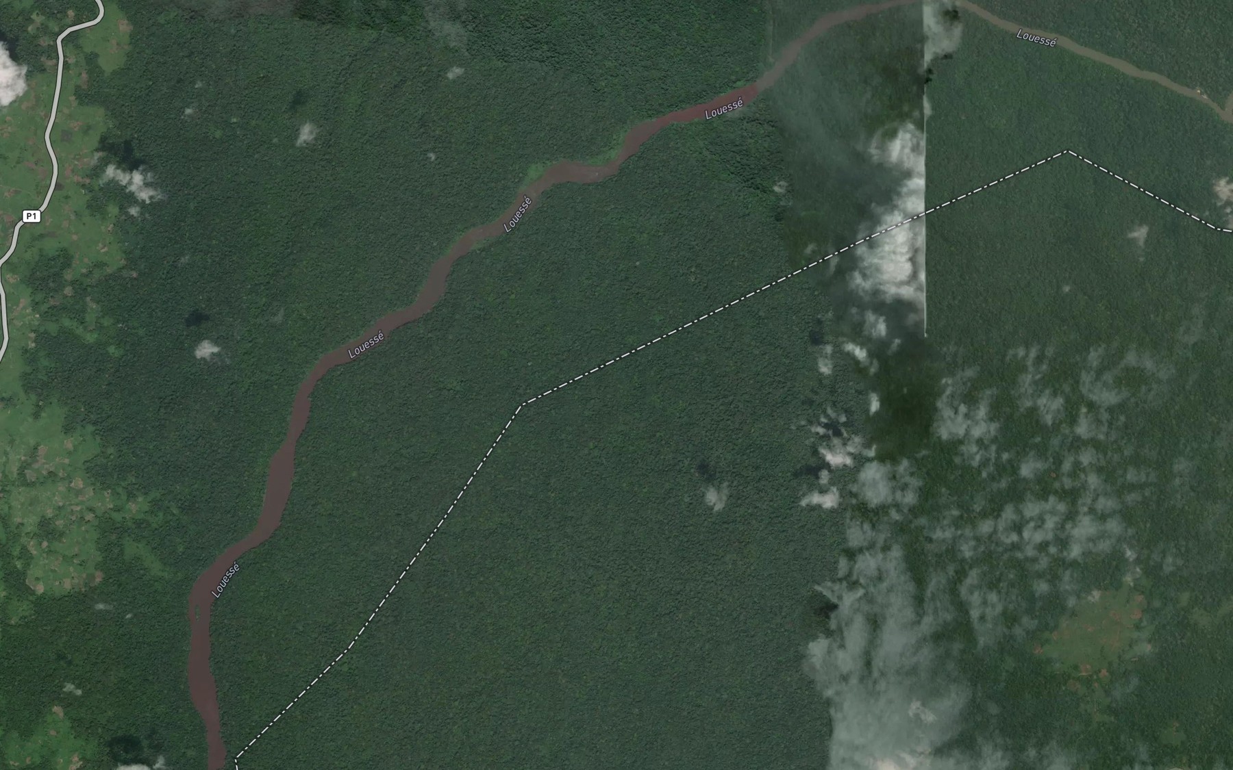 Satellite map of the Mahitoula I