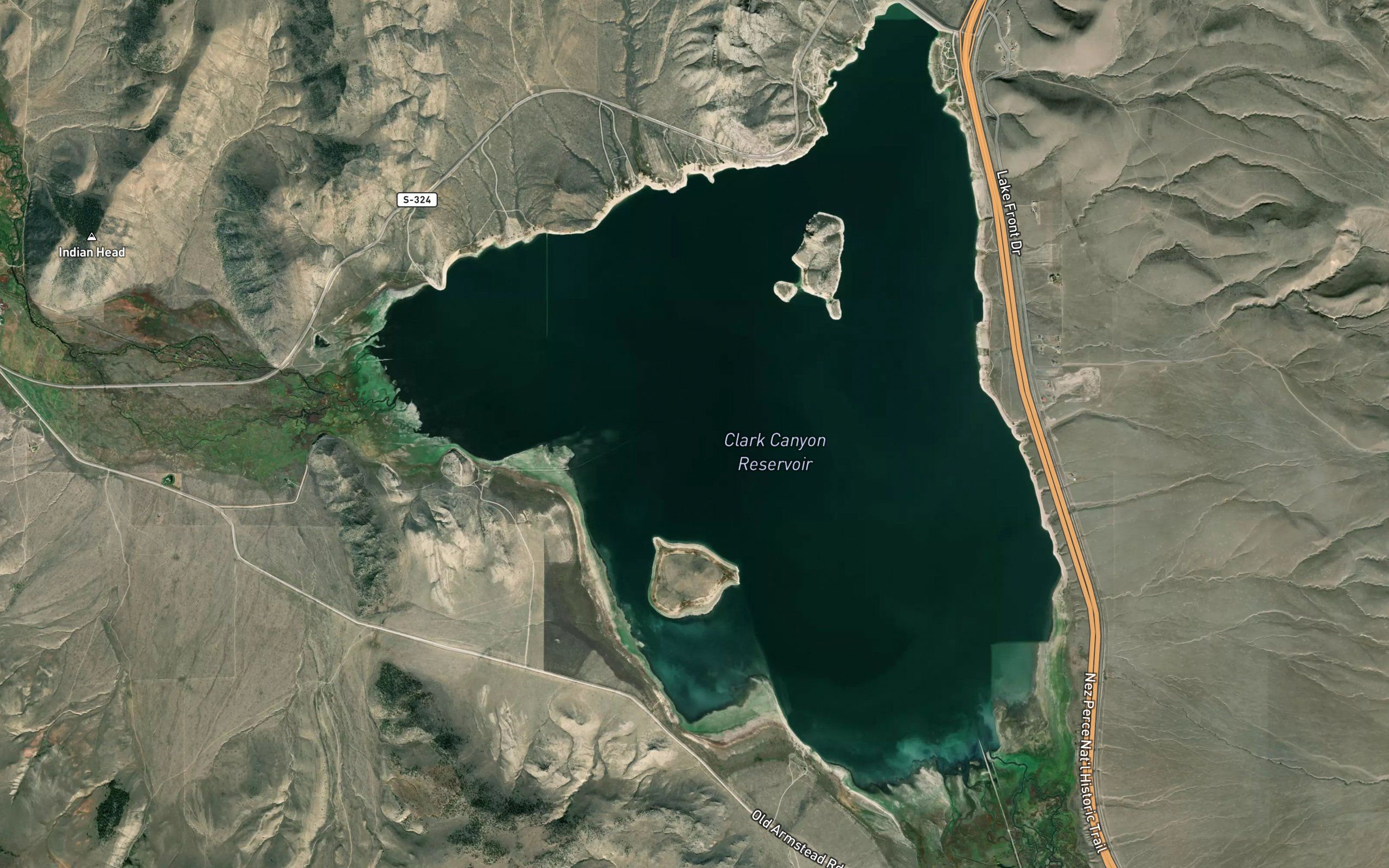 Clark Canyon Reservoir