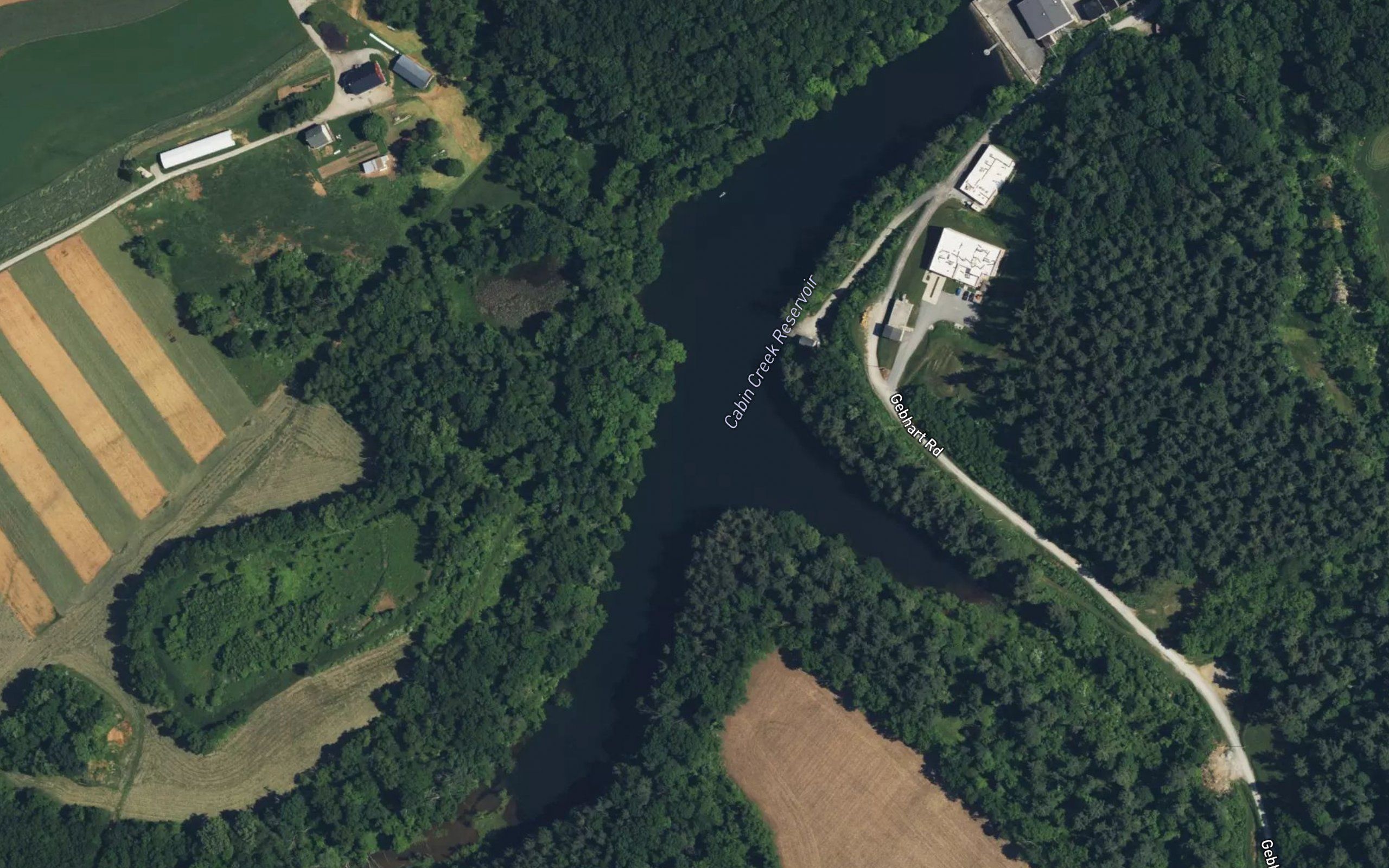 Cabin Creek Reservoir