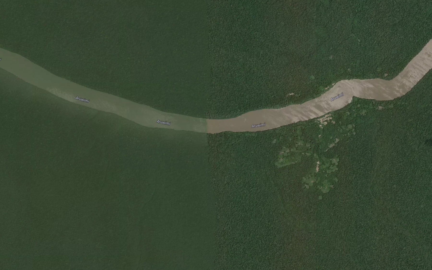 Satellite map of the Logoma