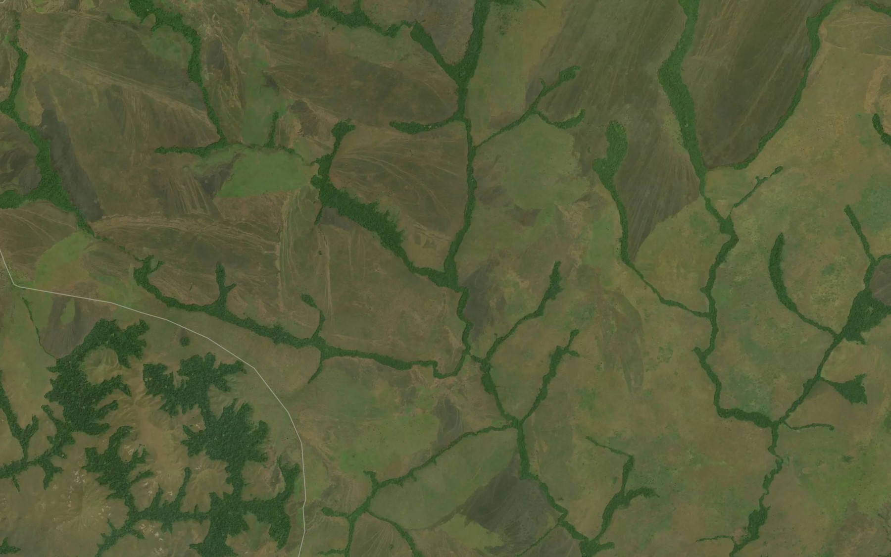 Satellite map of the Eanga