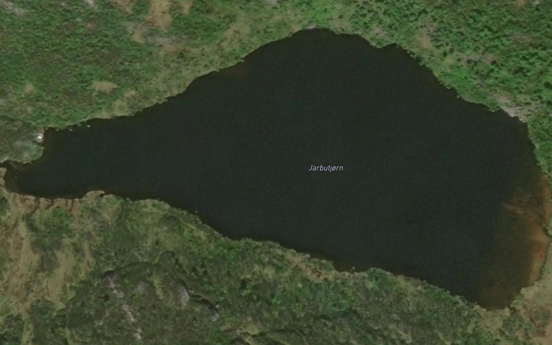 Satellite map of the Jarbutjorn