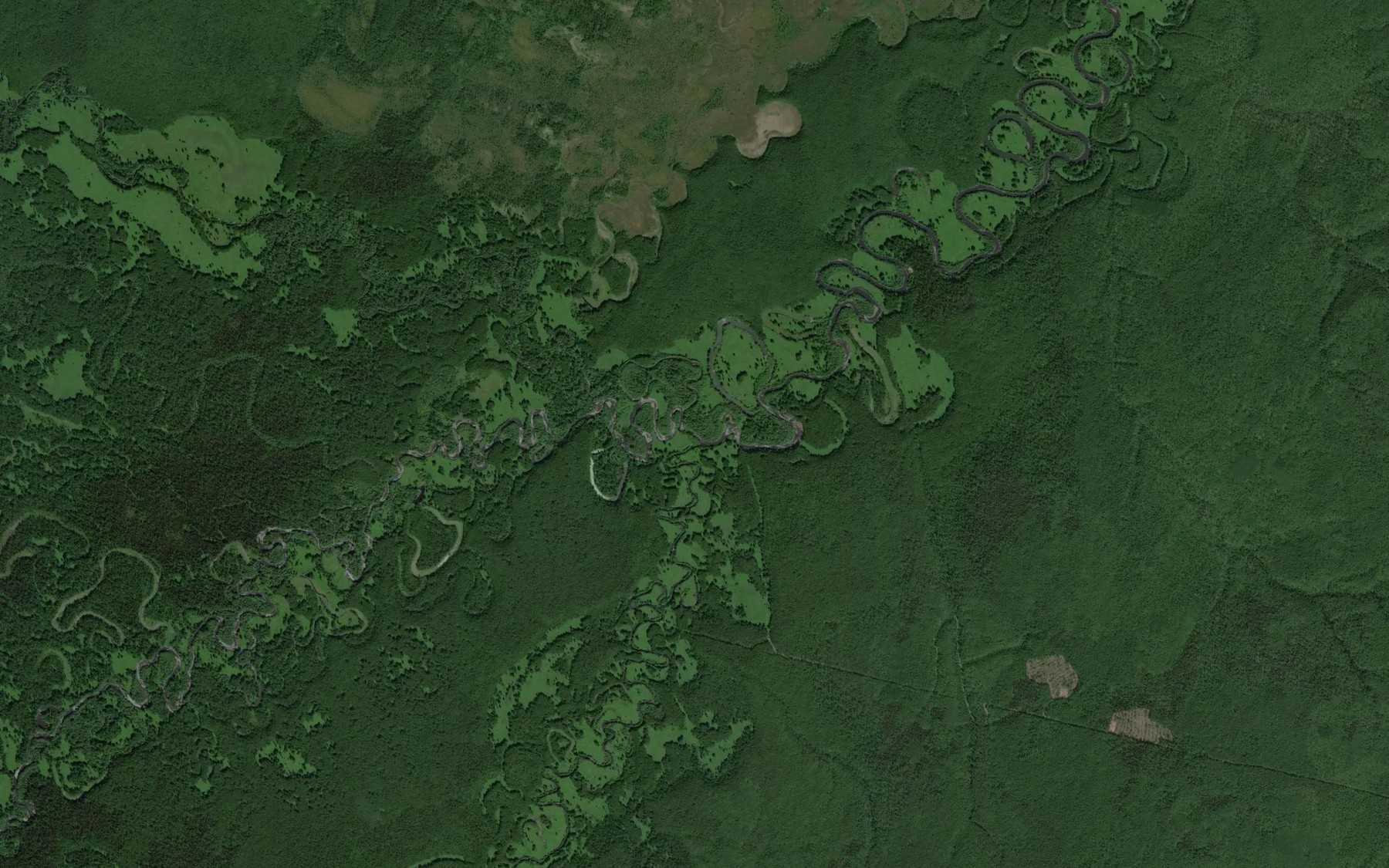 Satellite map of the Sukhariki