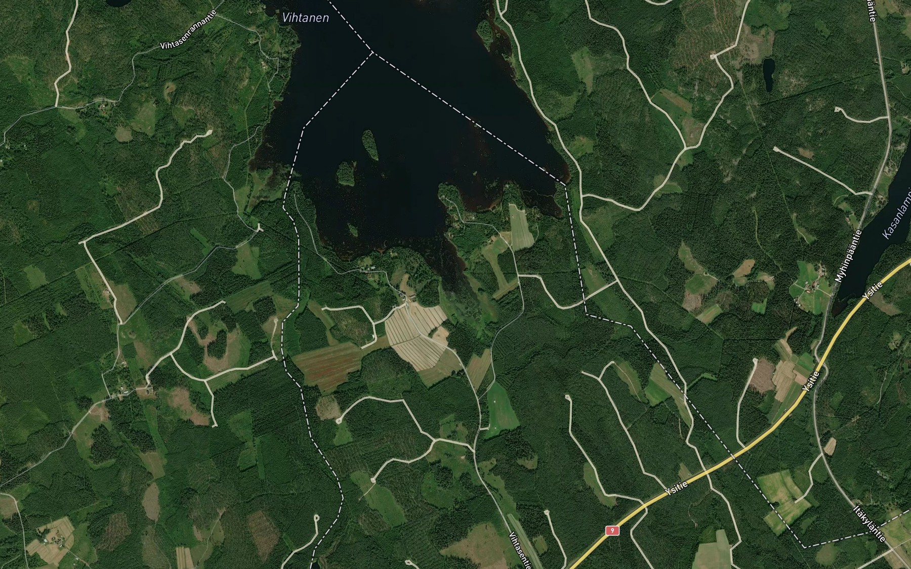 Satellite map of the Likolahti