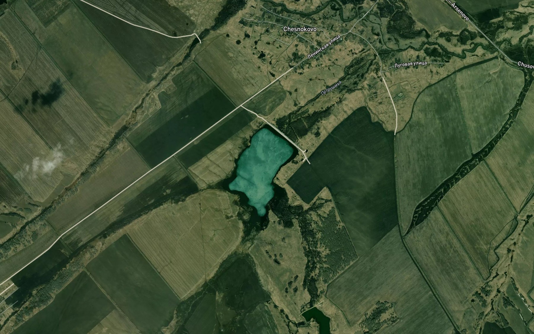 Satellite map of the Sennaya