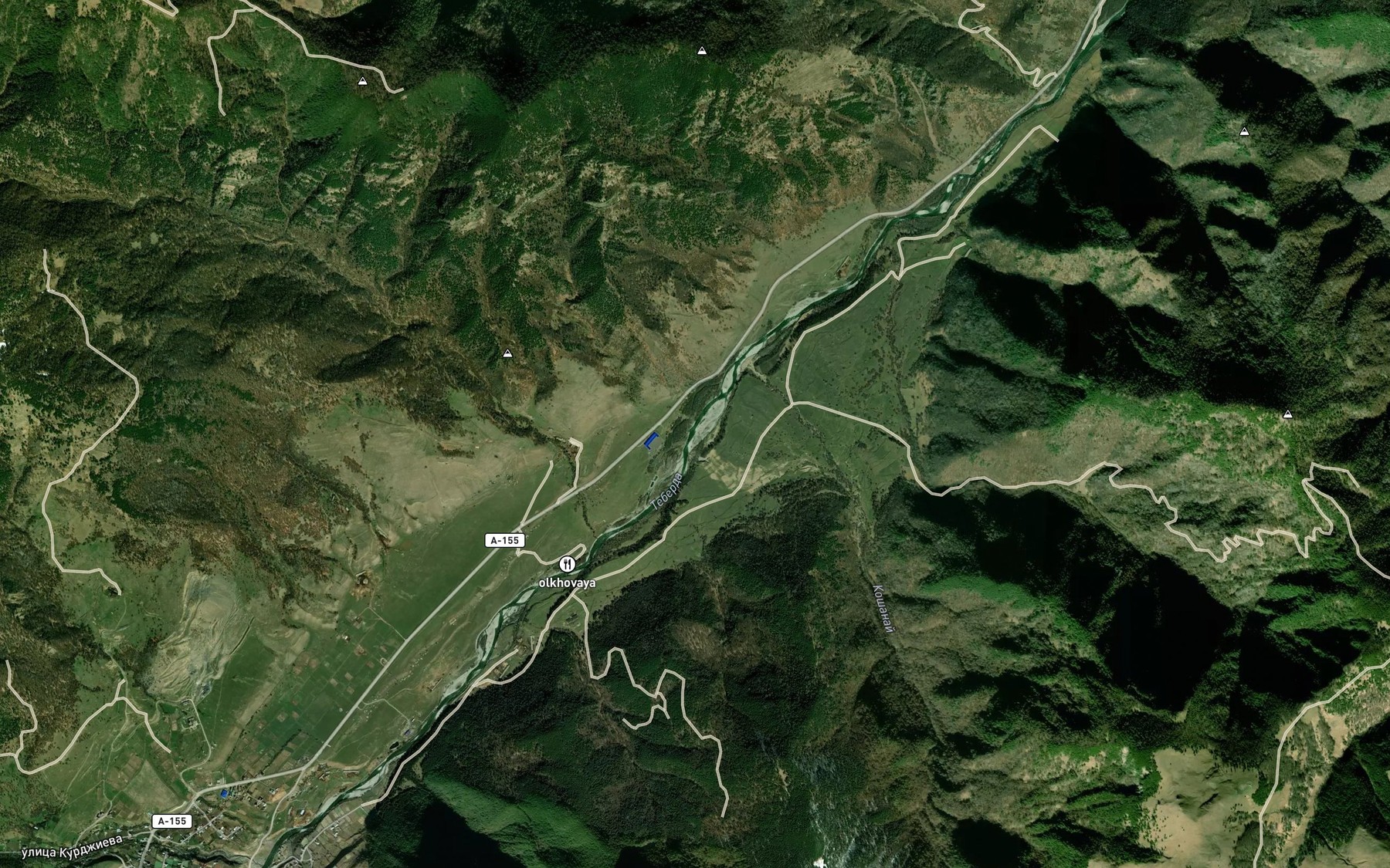 Satellite map of the Chankatakulak
