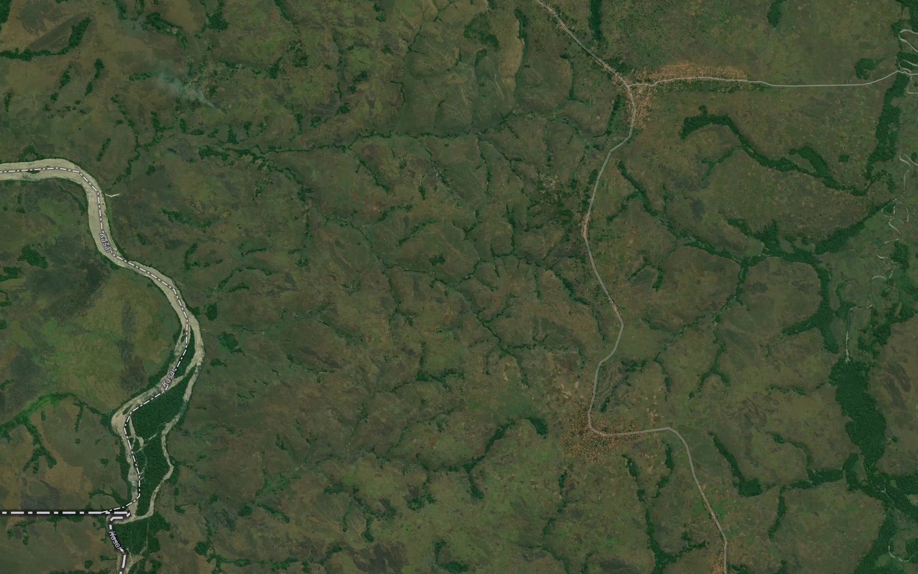 Satellite map of the Izumbi
