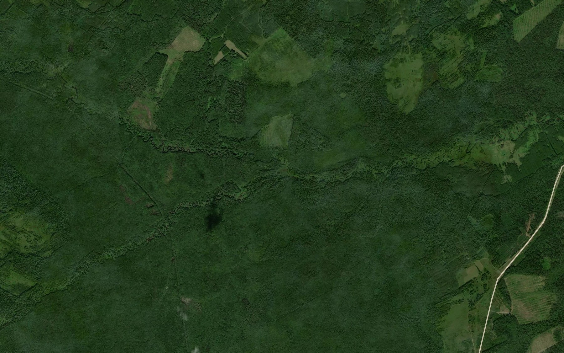Satellite map of the Khvoshchevka