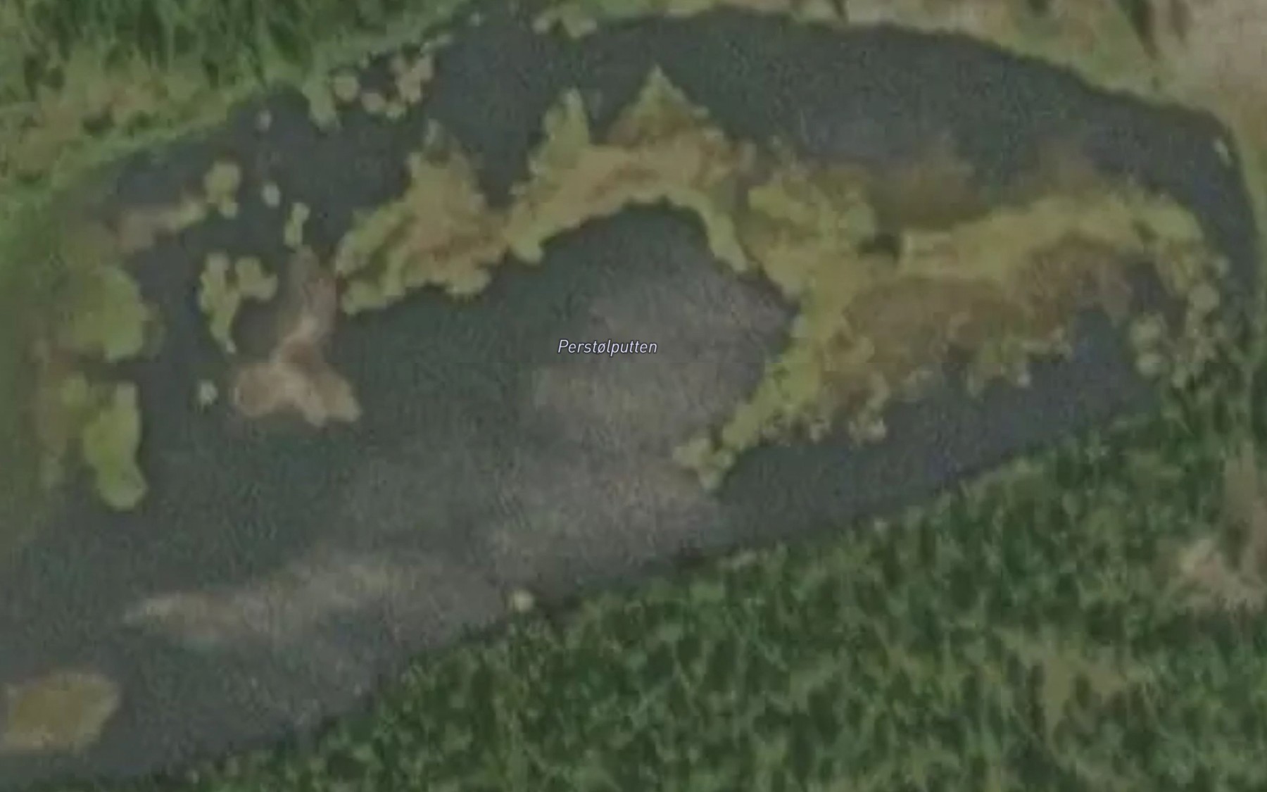 Satellite map of the Perstolputten