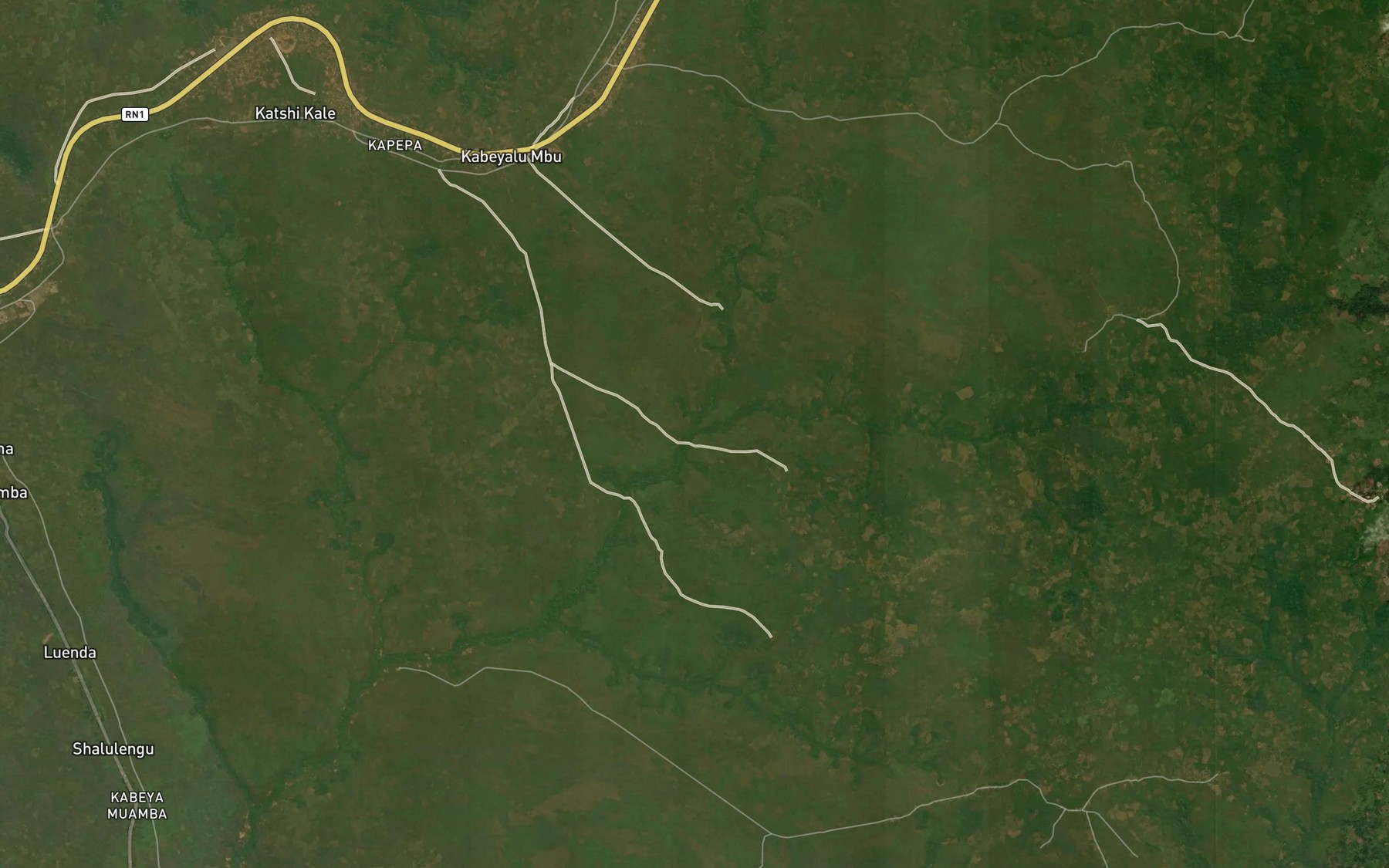 Satellite map of the Maioba